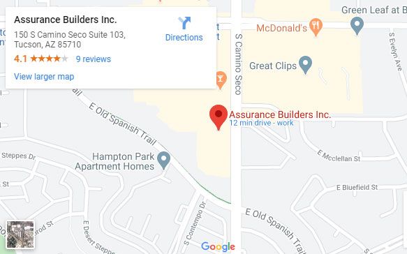 Assurance Builders Location Map